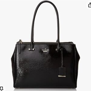 Kate Spade RARE Cedar Street Reena Shoulder Patent Leather Black handbag